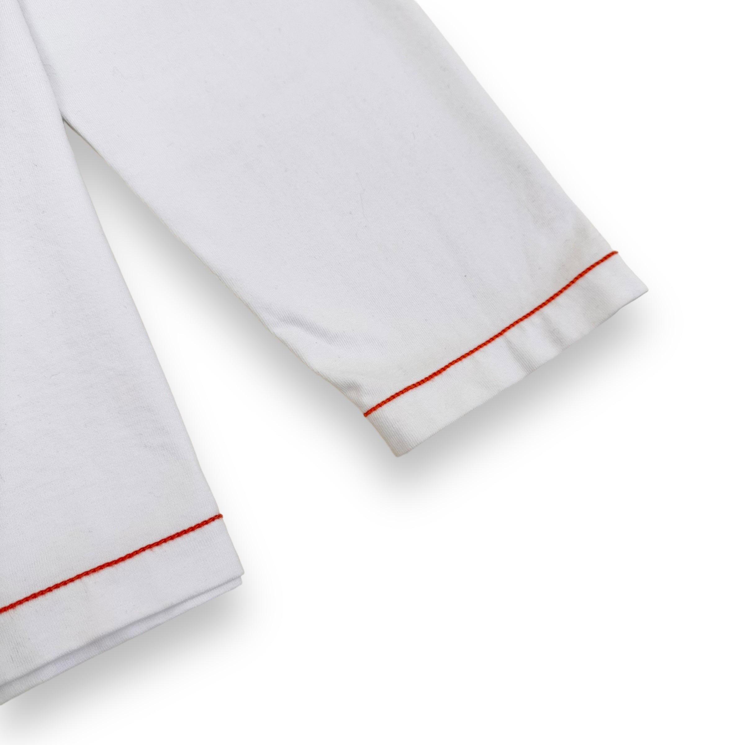 JACQUEMUS LE T-SHIRT PATE A MODELER LONG SLEEVE T-SHIRT WHITE XL
