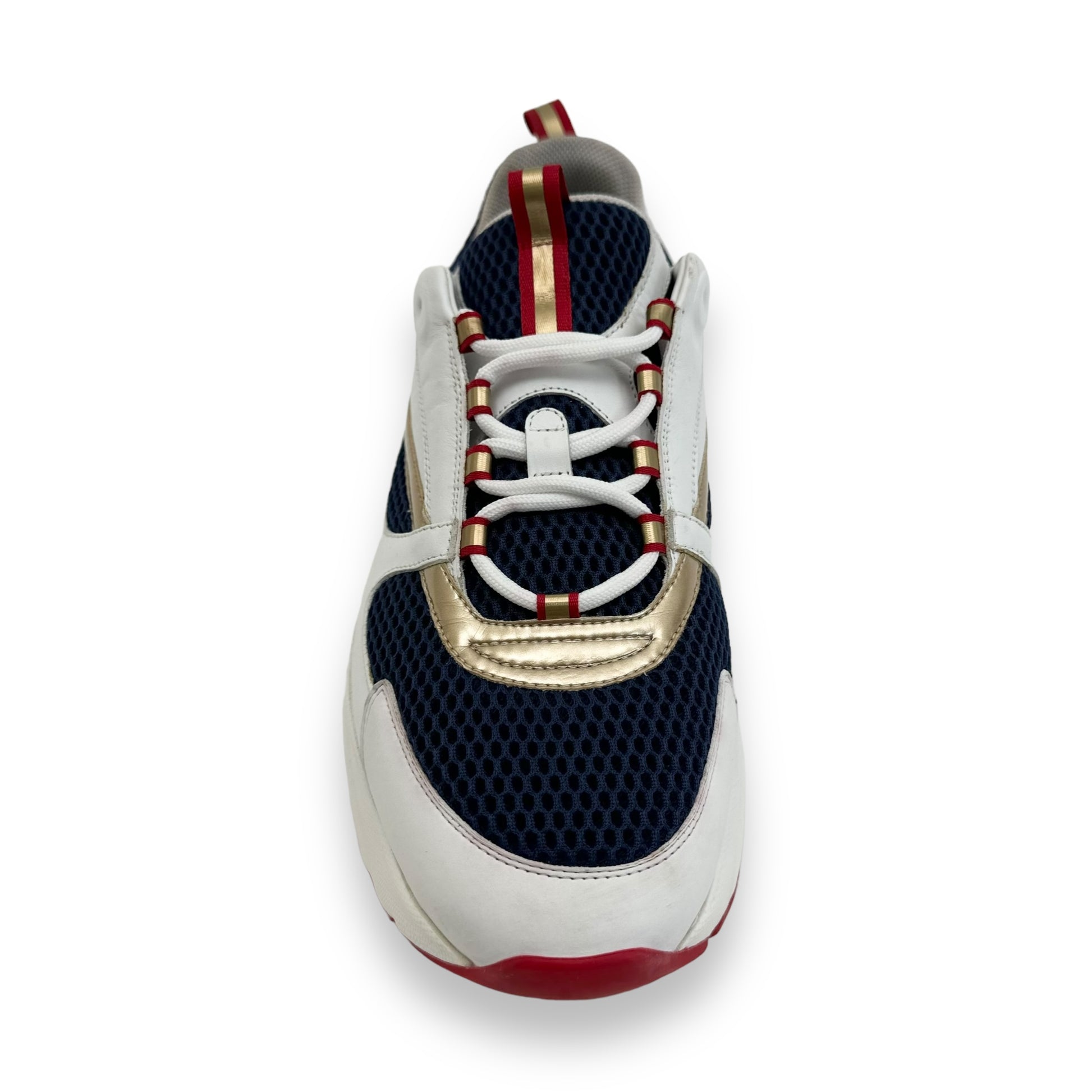 DIOR HOMME B22 SNEAKER WHITE RED BLUE GOLD UK10 – Wylist