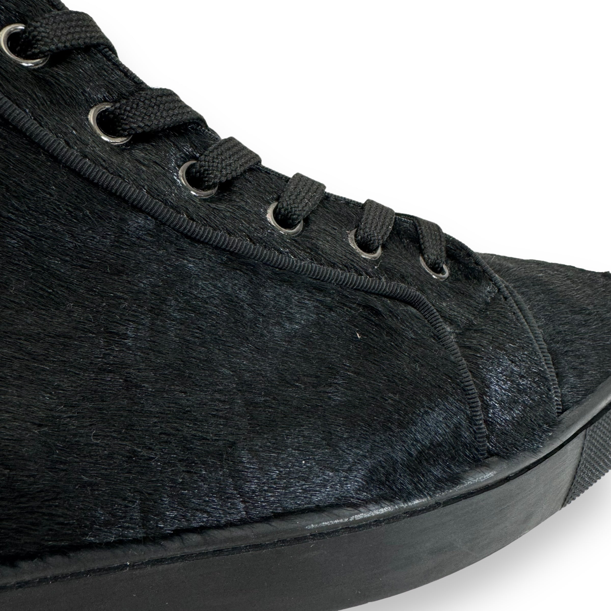 CHRISTIAN LOUBOUTIN LOUIS ORLATO CALFSKIN SNEAKER BLACK UK9