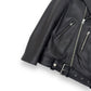 ACNE STUDIOS LEATHER BIKER JACKET BLACK L