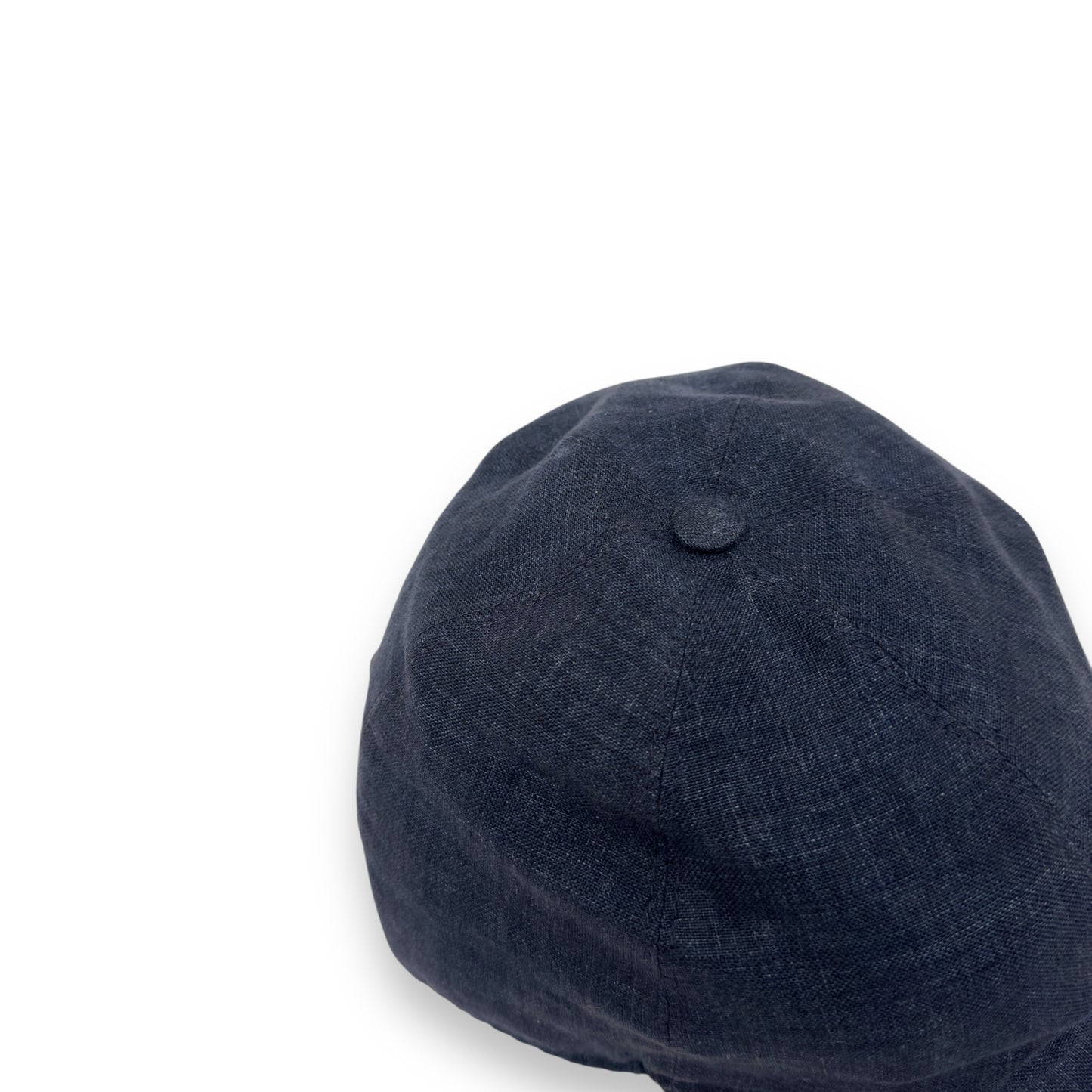 THOM SWEENEY LINEN CAP BLUE / BROWN L