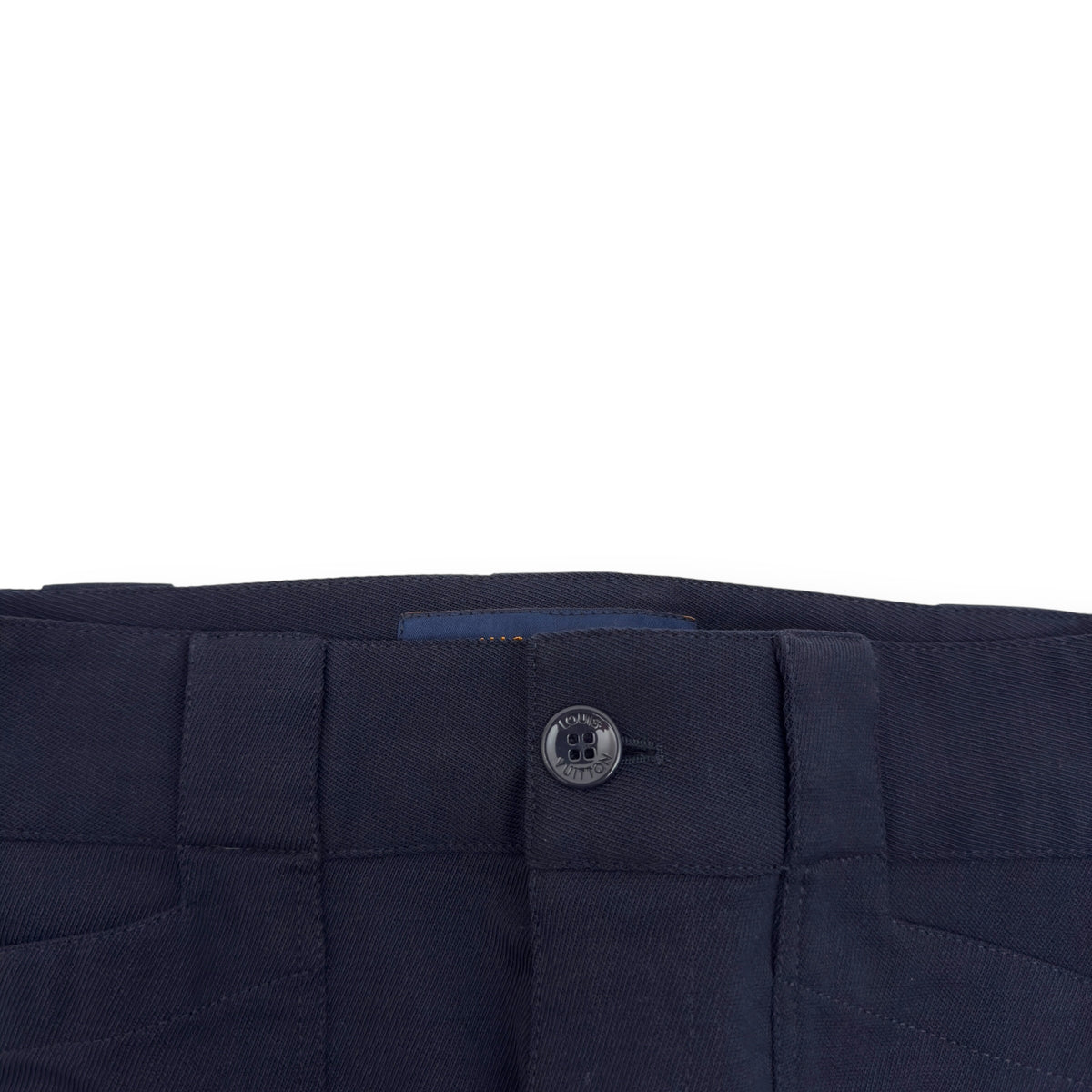 LOUIS VUITTON WOOL CARGO TROUSRERS NAVY M