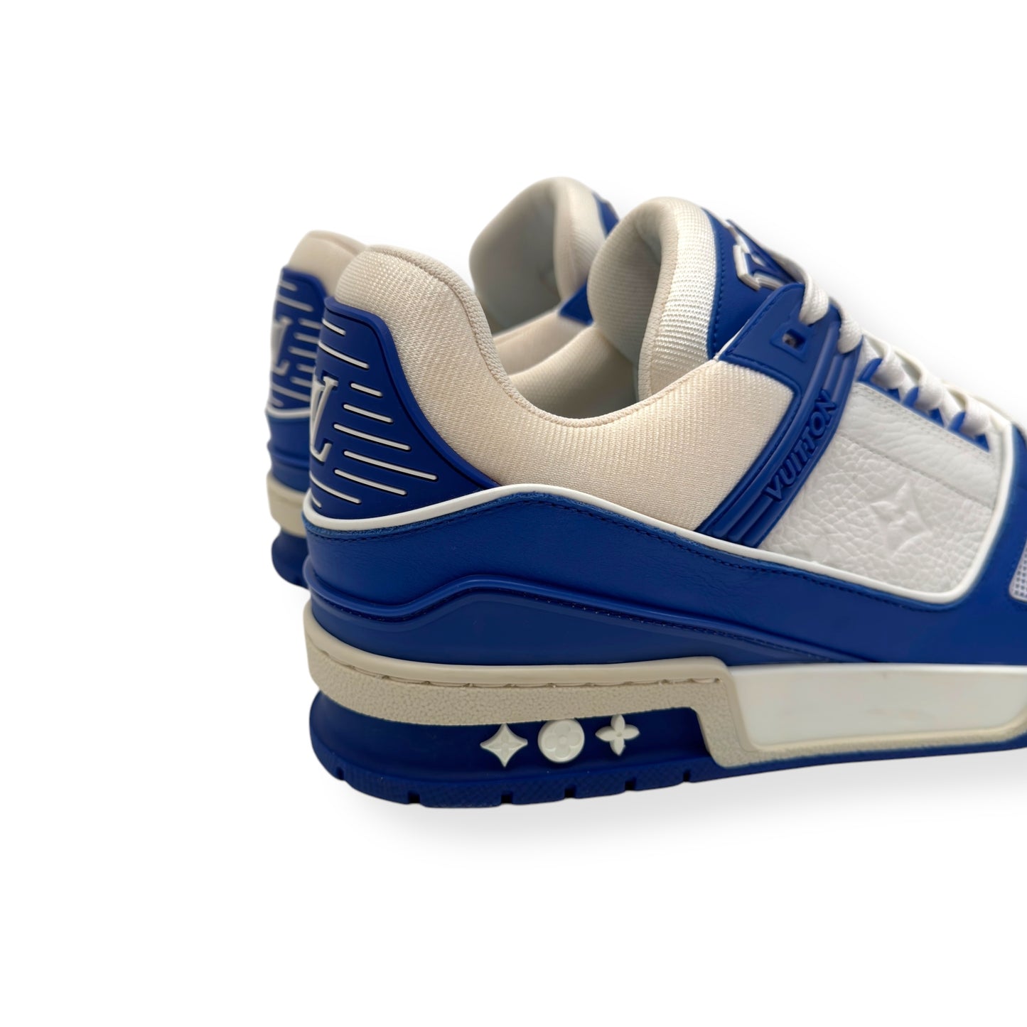 LOUIS VUITTON LV SNEAKER BLUE / WHITE UK8