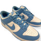 NIKE DUNK LOW TOP SNEAKER BABY BLUE / WHITE UK8.5