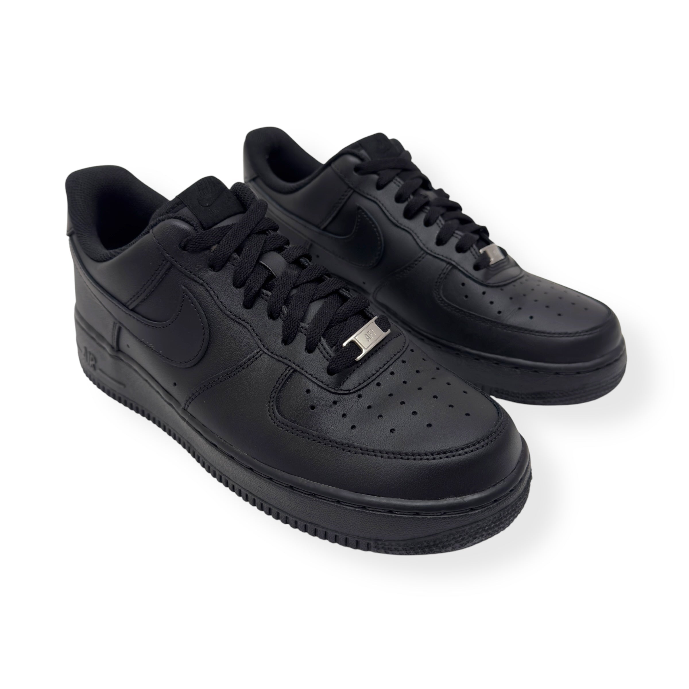 NIKE AIRFORCE 1 SNEAKER BLACK UK8.5