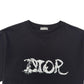 DIOR X PETER DOIG OVERSIZED BLACK / WHITE M
