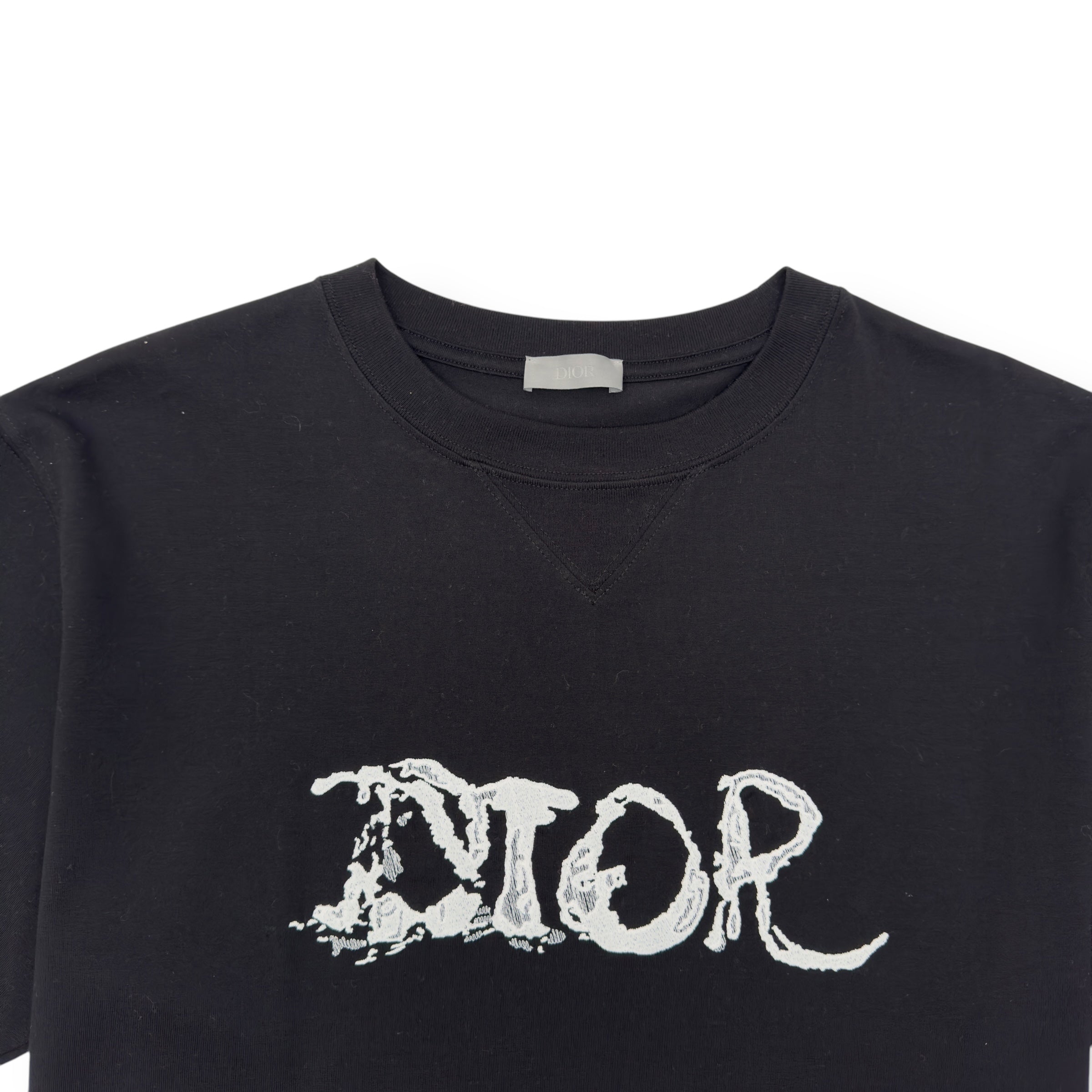 DIOR X PETER DOIG OVERSIZED BLACK / WHITE M