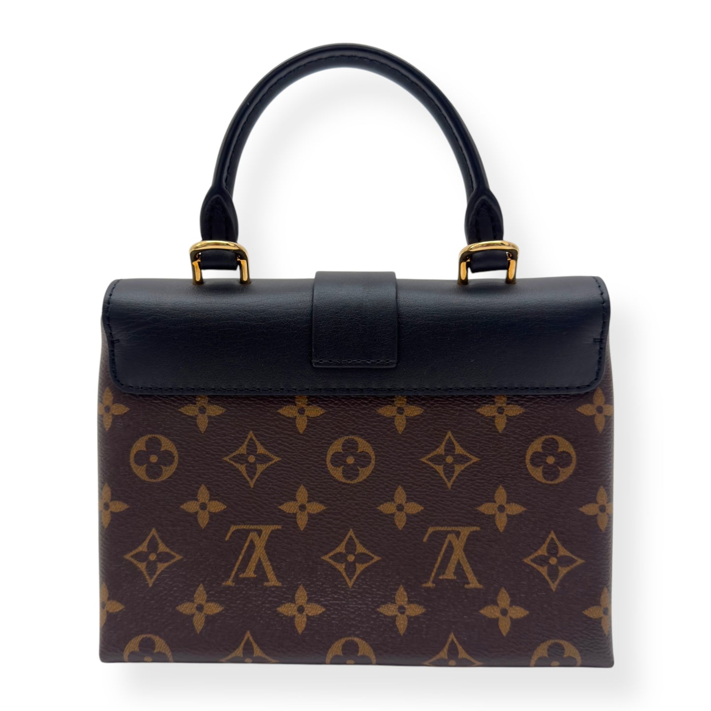 LOUIS VUITTON LOCKY BB MONOGRAM CANVAS / LEATHER BAG