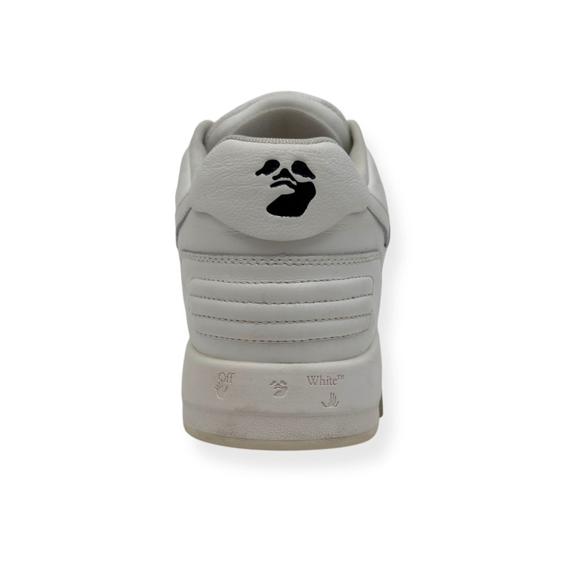 OFF-WHITE OUT OF OFFICE LEATHER SNEAKER WHITE 45 / UK11