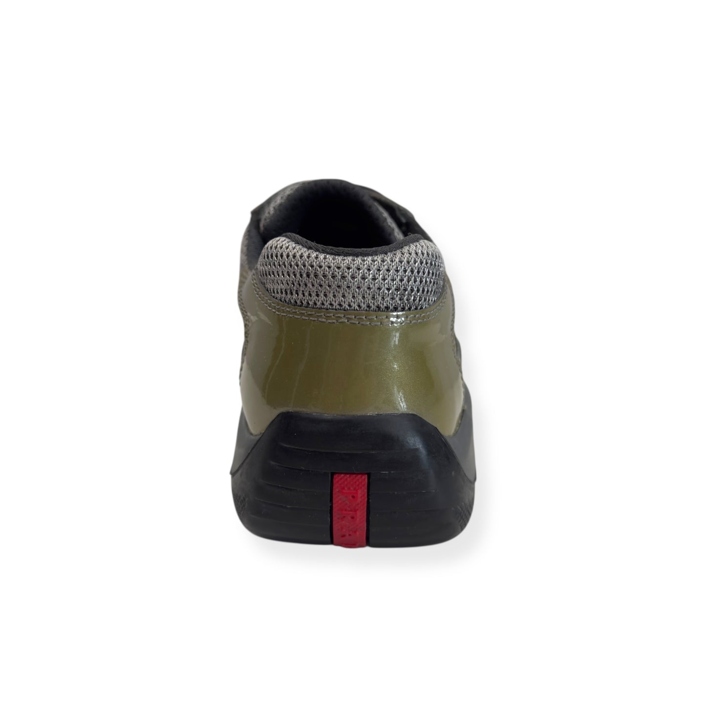 PRADA AMERICAS CUP SNEAKER OLIVE GREEN UK8.5