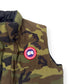 CANADA GOOSE FREESTYLE GILET PUFFER JACKET GREEN CAMO L