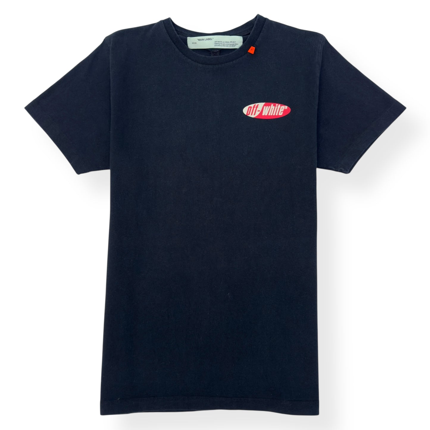 OFF-WHITE SPLIT ARROWS T-SHIRT BLACK / RED L