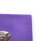 MULBERRY CLOTH CLUTCH WALLET PURPLE / SILVER