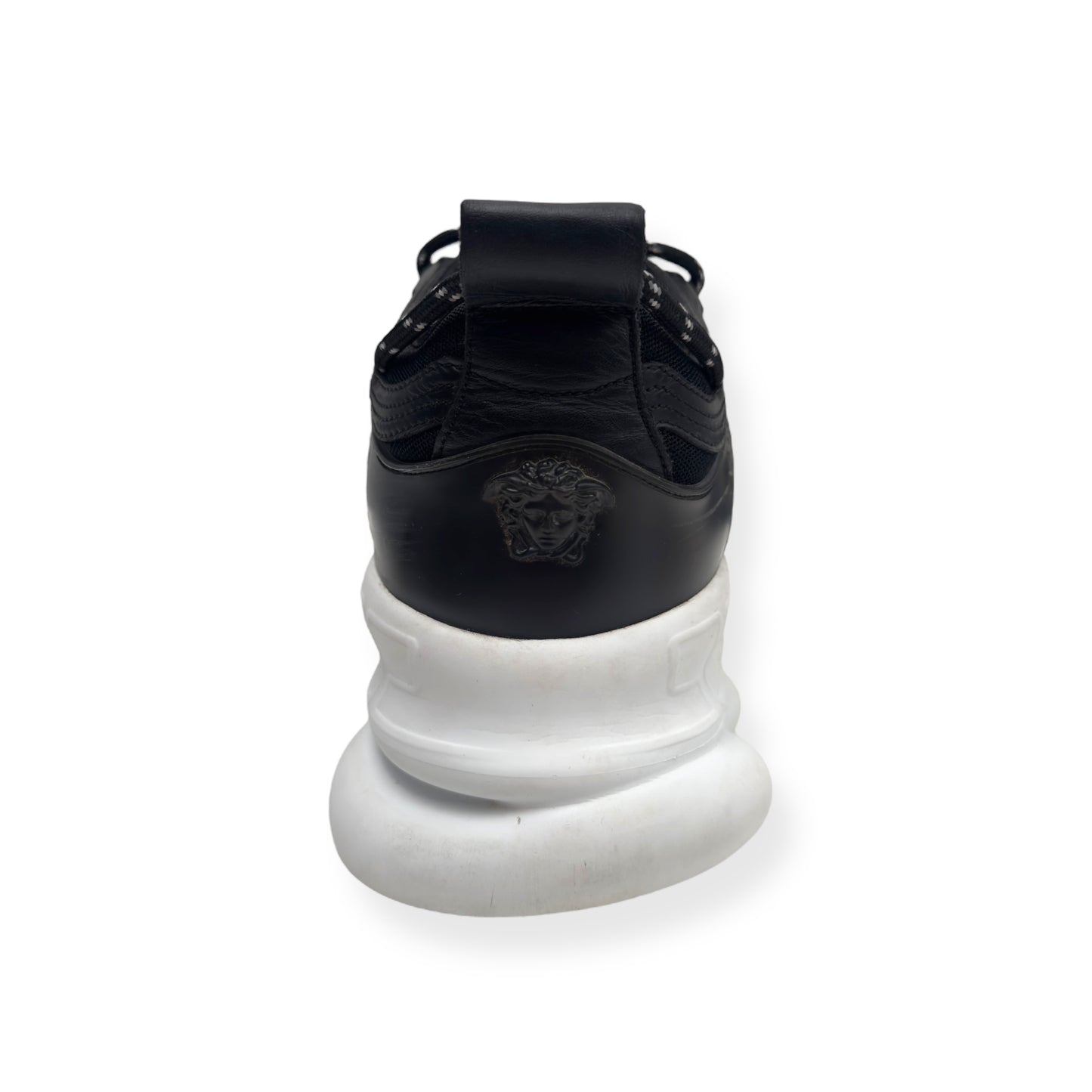 VERSACE CHAIN REACTION SNEAKER BLACK / WHITE 42 / UK8