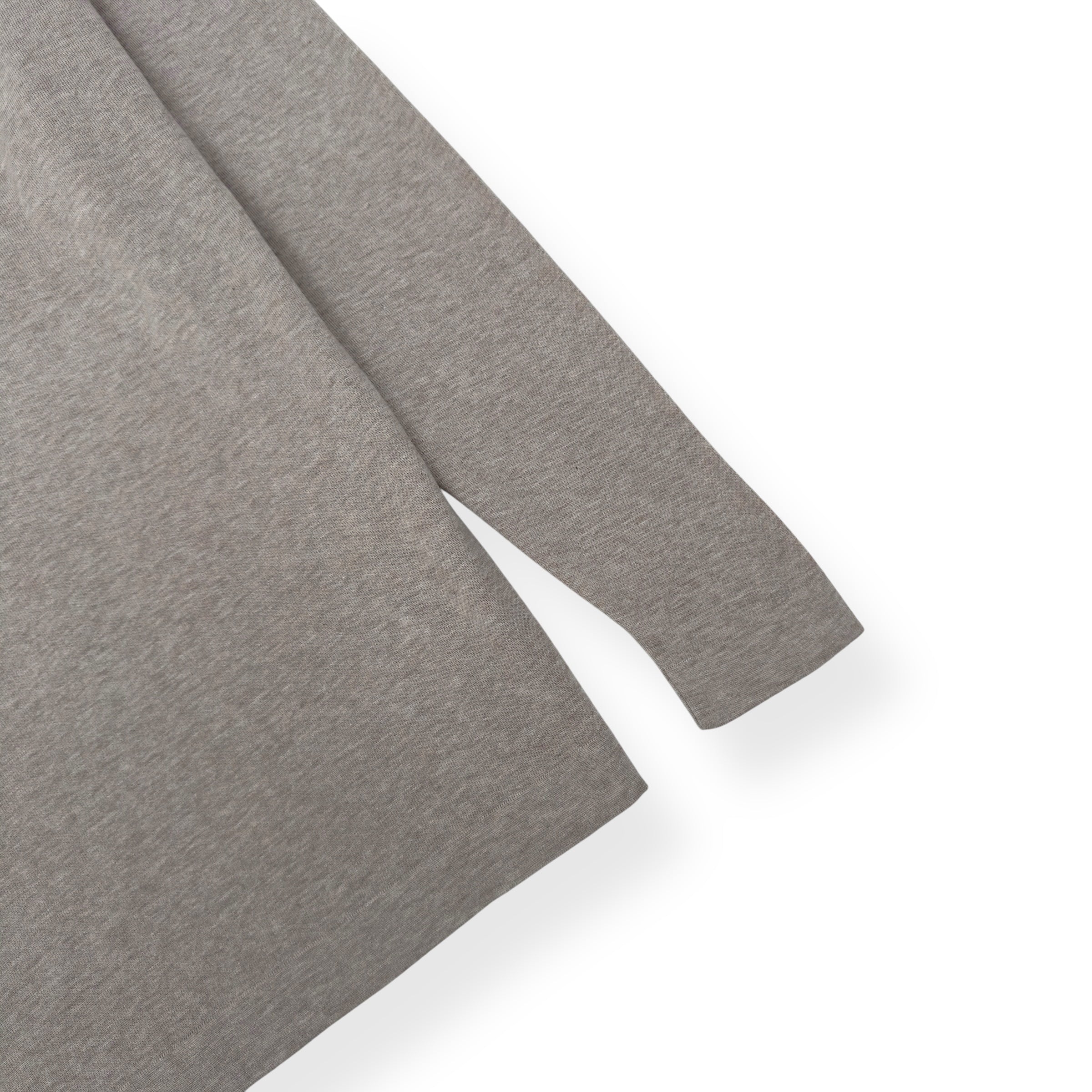 THOM SWEENEY LONG SLEEVE COTTON POLO SHIRT BEIGE M