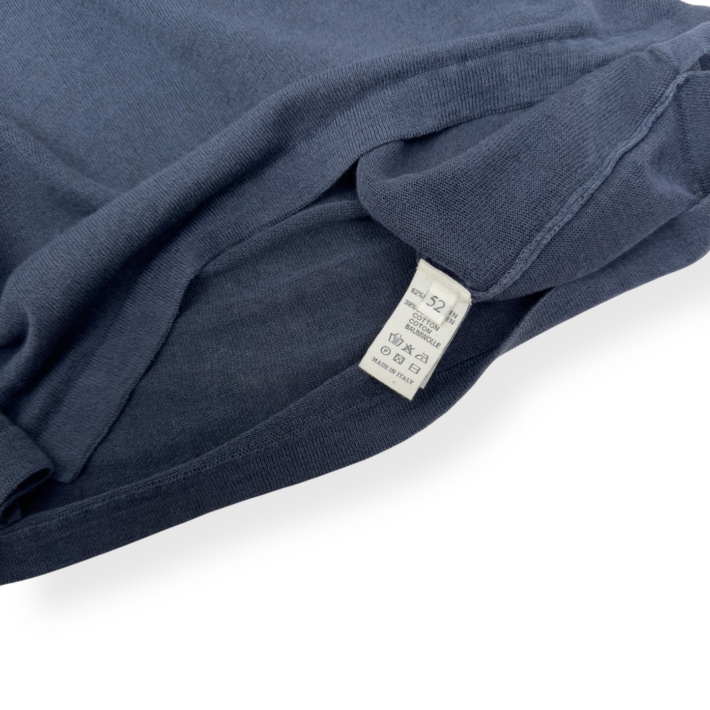 THOM SWEENEY LINEN T-SHIRT NAVY L