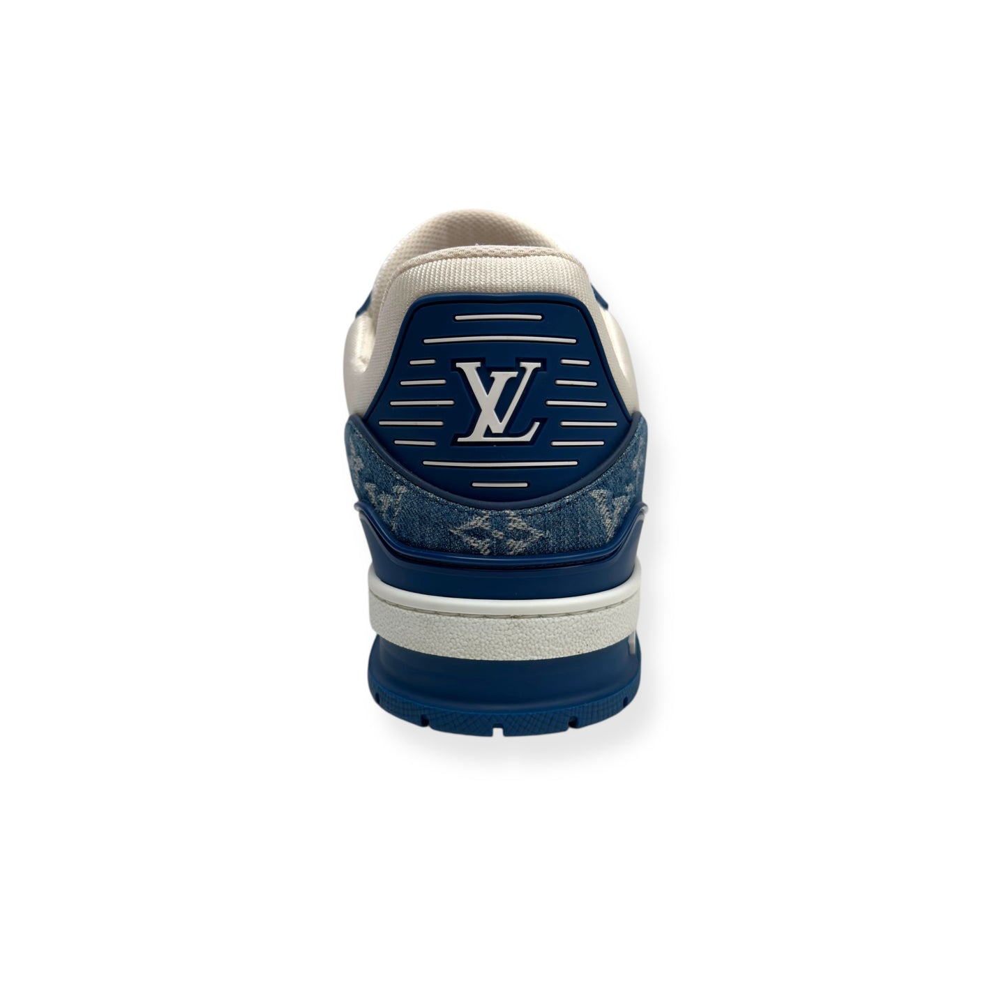 LOUIS VUITTON LV MONOGRAM DENIM SNEAKER BLUE / WHITE UK9.5