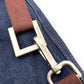 JACQUEMUS LE RAPHIA DENIM SHORTS INDIGO BLUE W31”