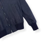 THOM SWEENEY BESPOKE ZIP THROUGH CASHMERE JACKET BLUE 52 / L