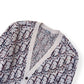 DIOR OBLIQUE VIRGIN WOOL JACQUARD CARDIGAN BEIGE / BROWN XXL