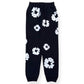 DENIM TEARS THE COTTON WREATH SWEATPANTS BLACK / WHITE S