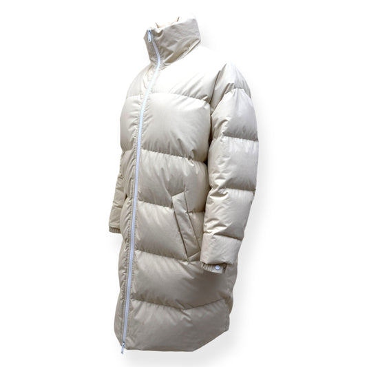 BOTTEGA VENETA COTTON PUFFER JACKET ECRU XS