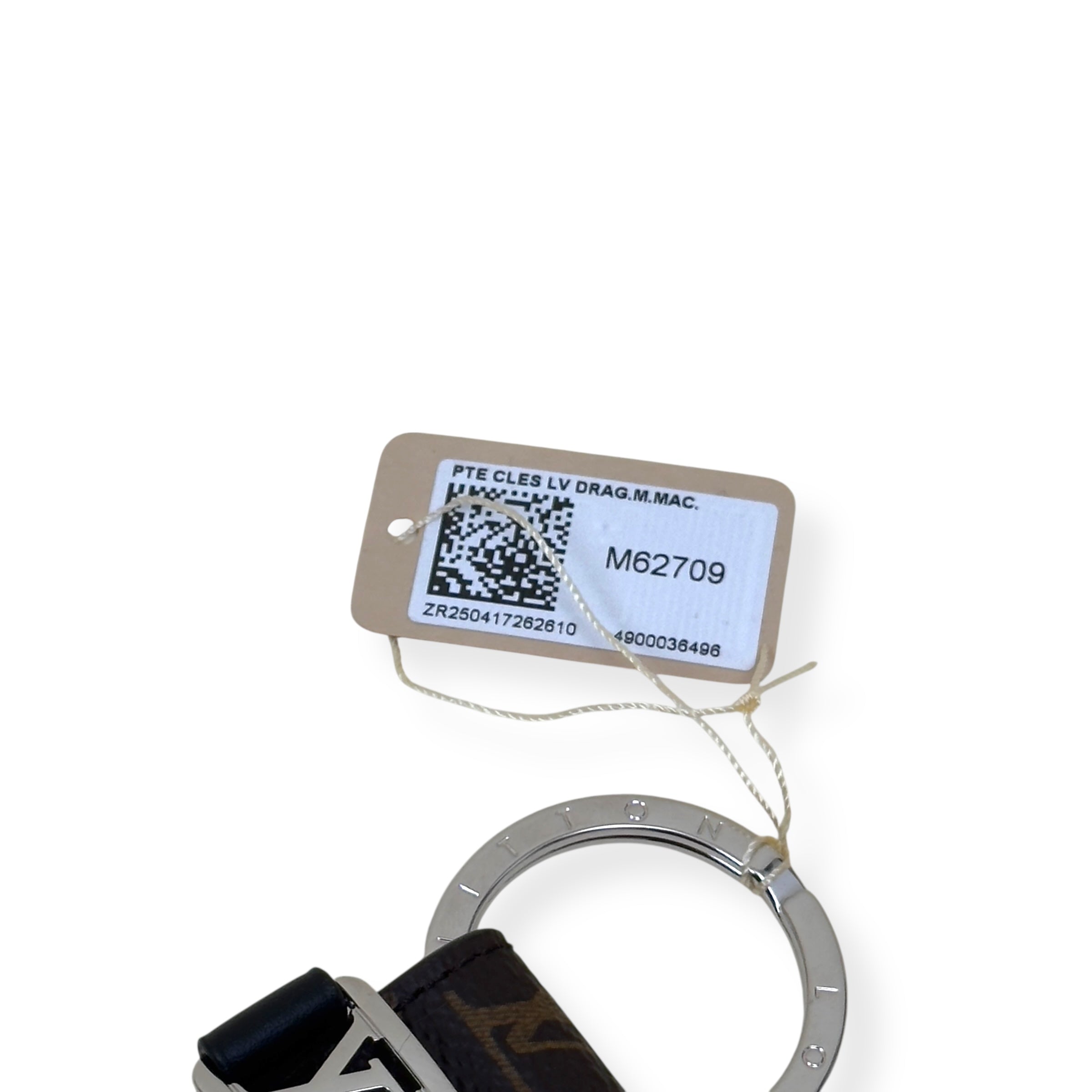 LOUIS VUITTON DRAGONNE KEY HOLDER BROWN