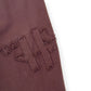 HONOR THE GIFT SCRIPT EMBROIDERED SWEAT PANTS BROWN M