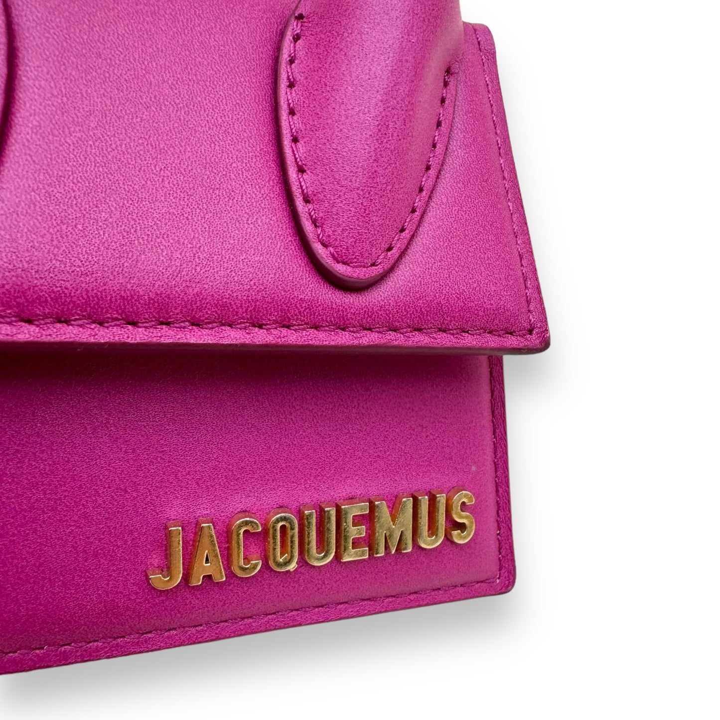 JACQUEMUS LE CHIQUITO LEATHER TOTE BAG PINK MINI