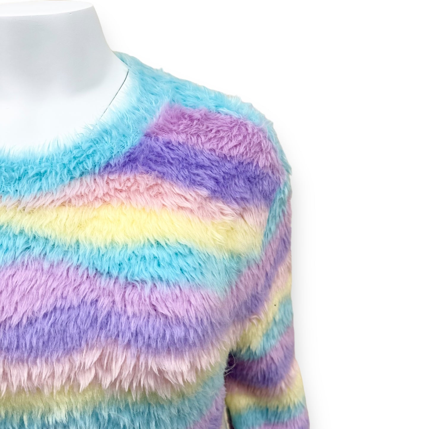 LOEWE WAVY STRIPED BRUSHED JUMPER MULTICOLOURED S