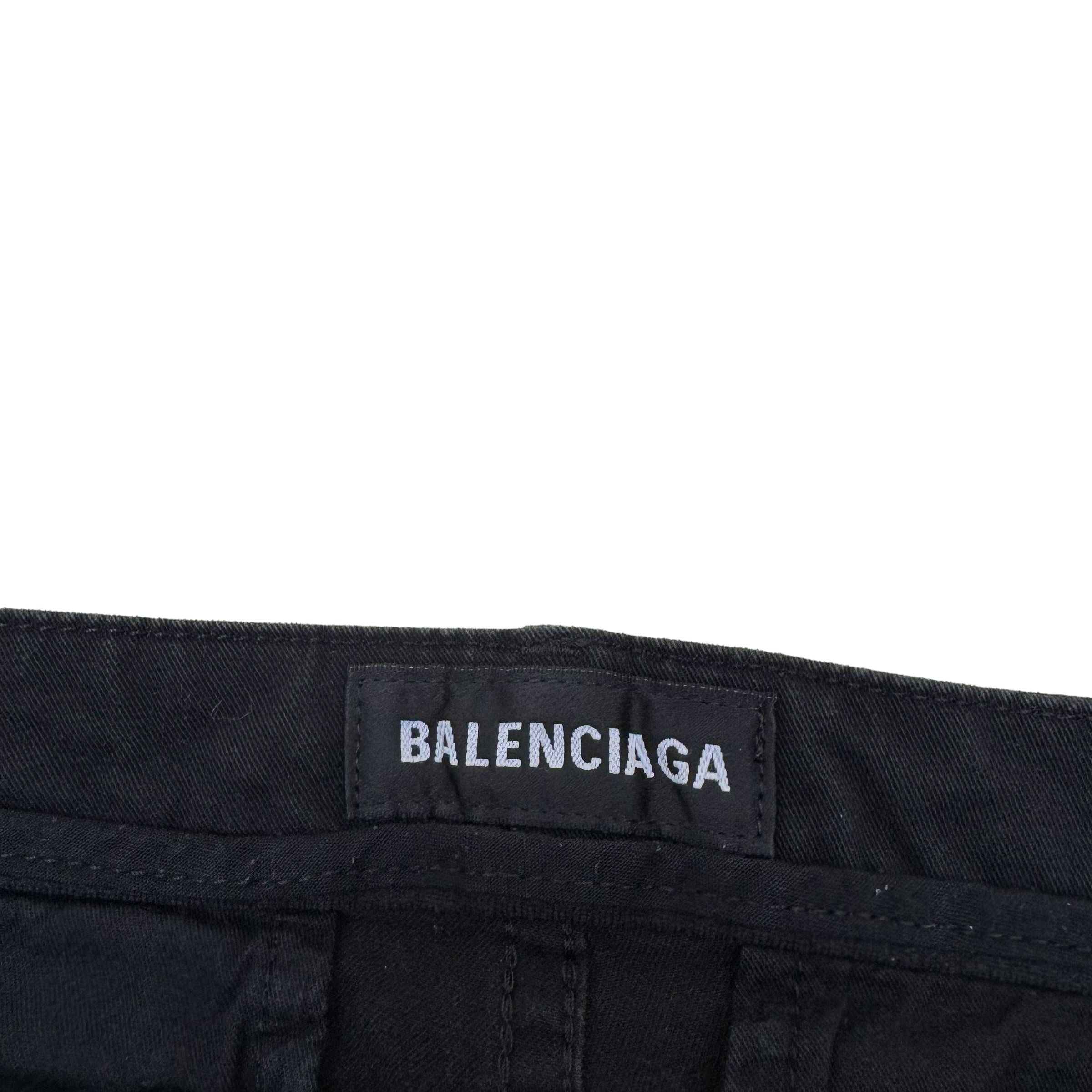 BALENCIAGA CARGO PANTS BLACK M