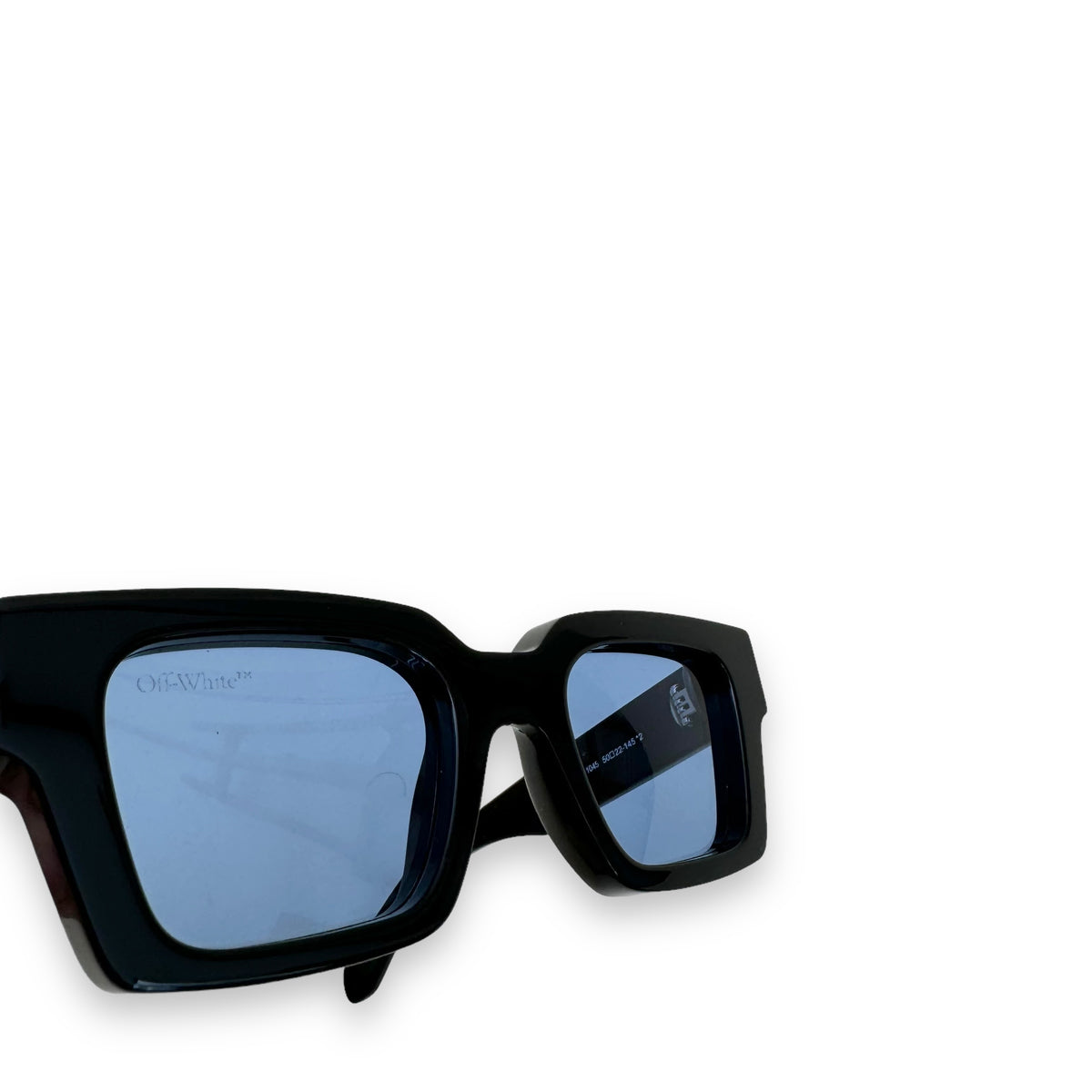 OFF-WHITE VIRGIL SUNGLASSES BLACK / BLUE