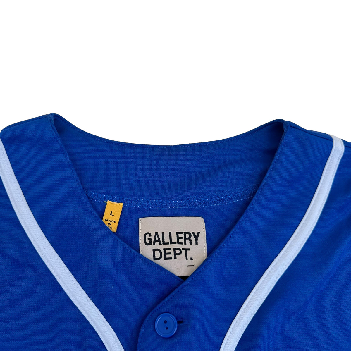 GALLERY DEPT. ECHO PARK BASEBALL JERSEY BLUE L