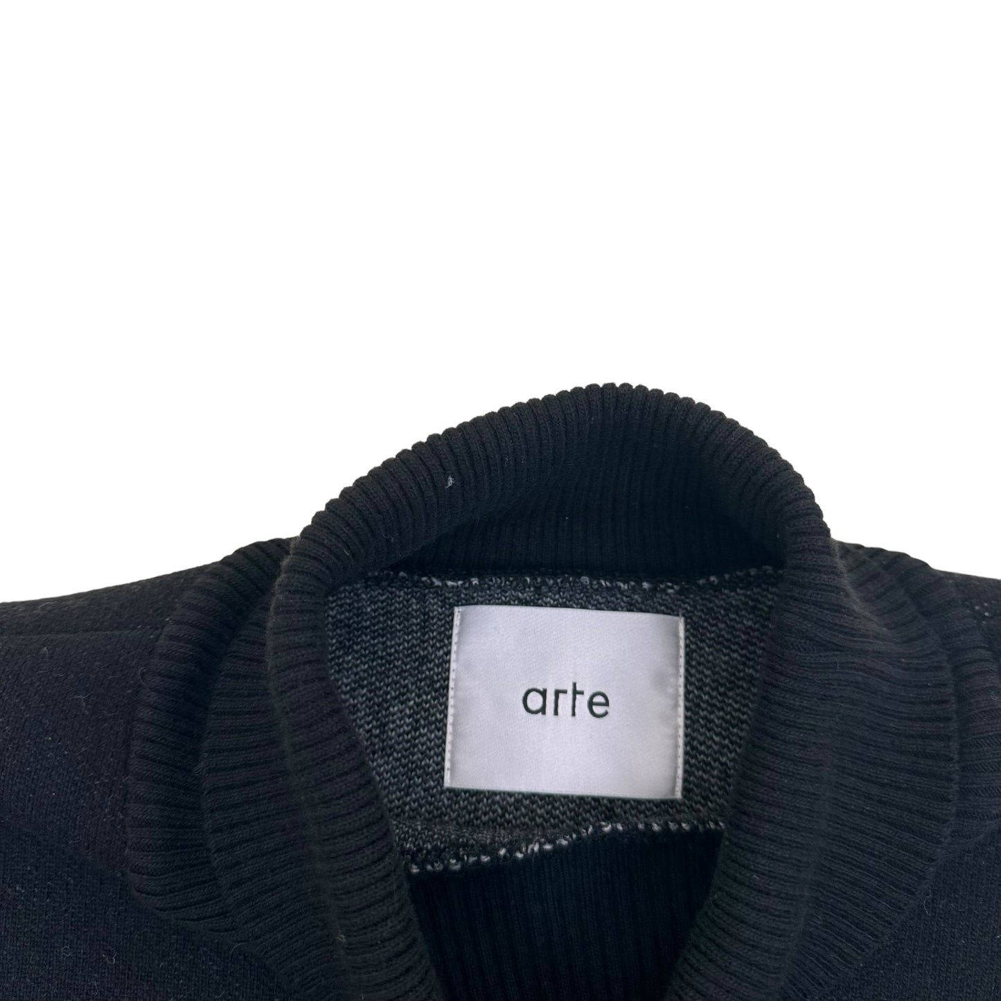 ARTE ANTWERP TURTLENECK SWEATER BLACK XL