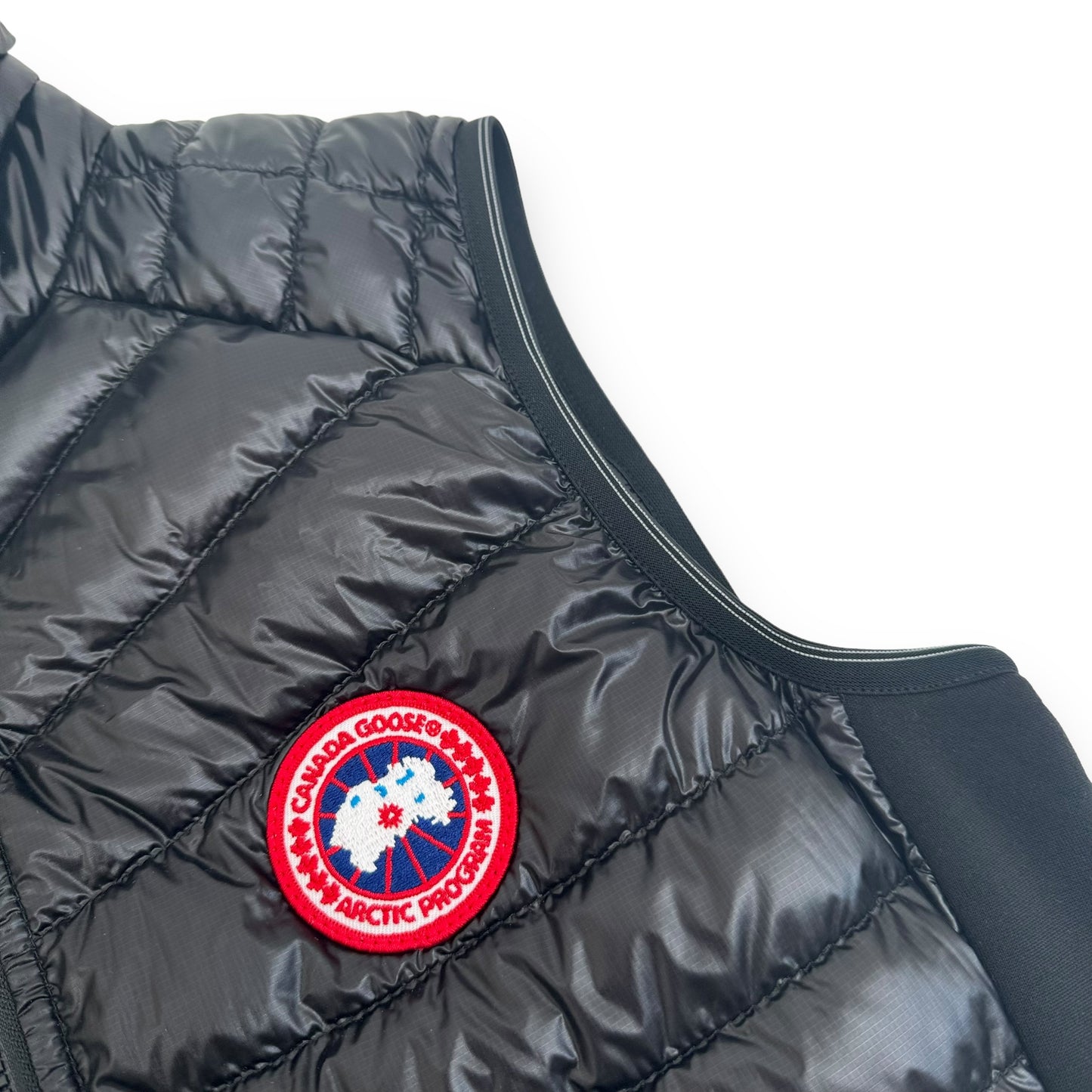 CANADA GOOSE HYBRIDGE LITE QUILTED SHELL GILET BLACK S