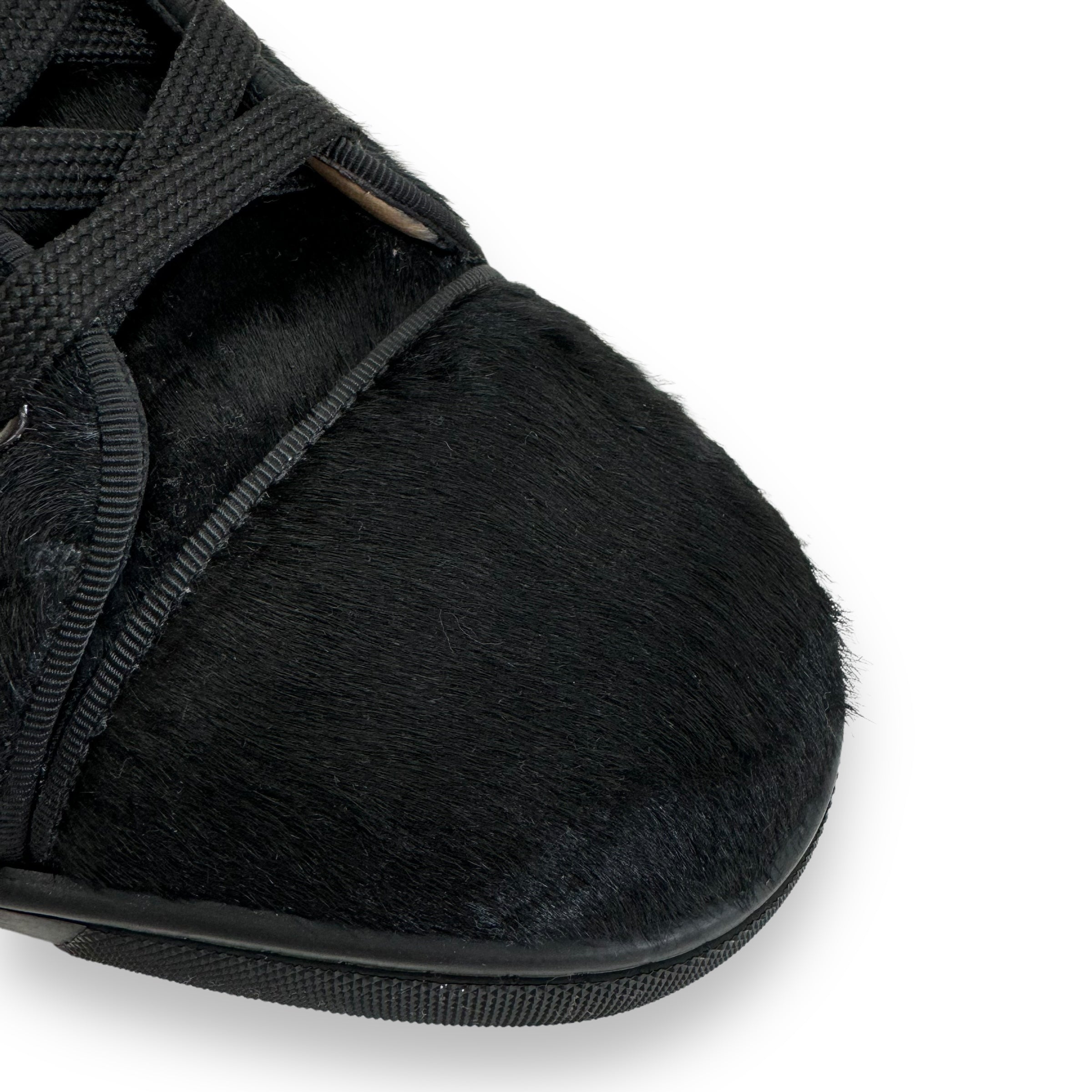 CHRISTIAN LOUBOUTIN LOUIS ORLATO CALFSKIN SNEAKER BLACK UK9