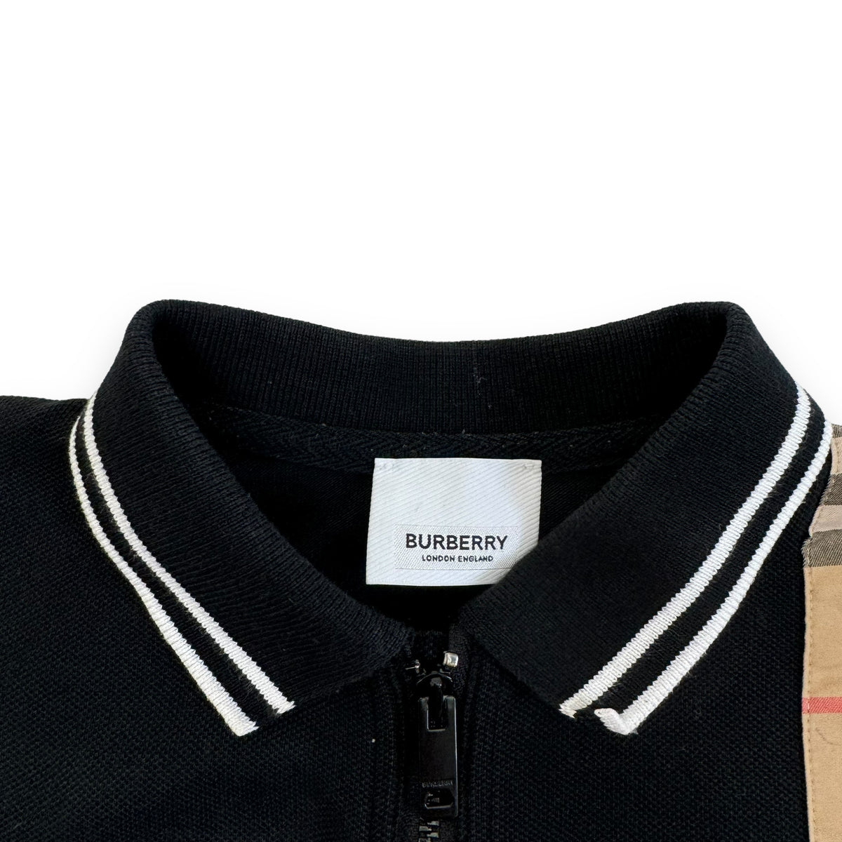 BURBERRY NOVA CHECK DRESS BLACK AGE6