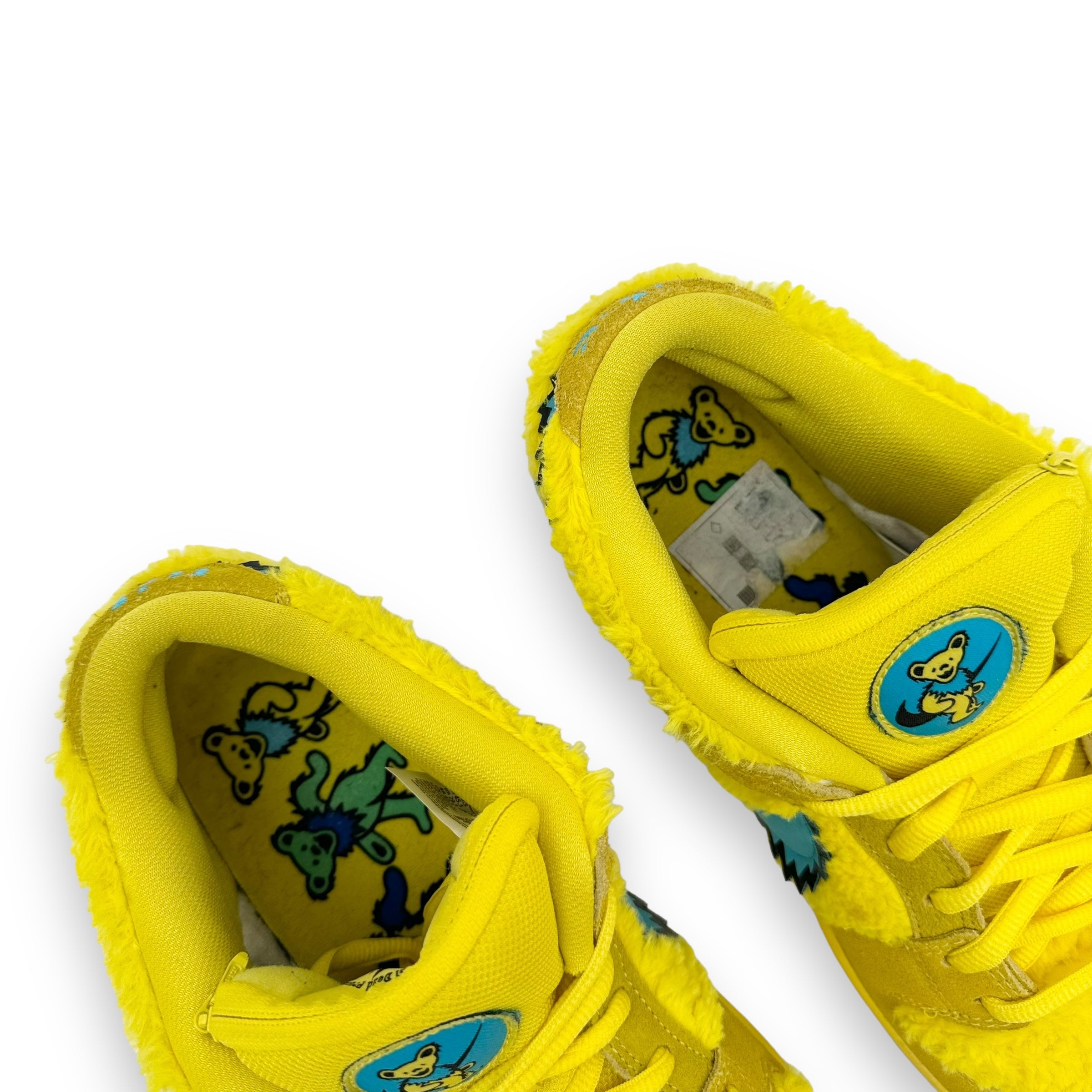 NIKE SB DUNK LOW GRATEFUL DEAD BEARS OPTI SNEAKER YELLOW UK10.5