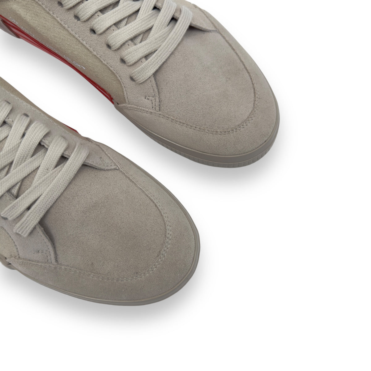 OFF-WHITE VULCANIZED LOW TOP SNEAKER BEIGE UK11 / 45