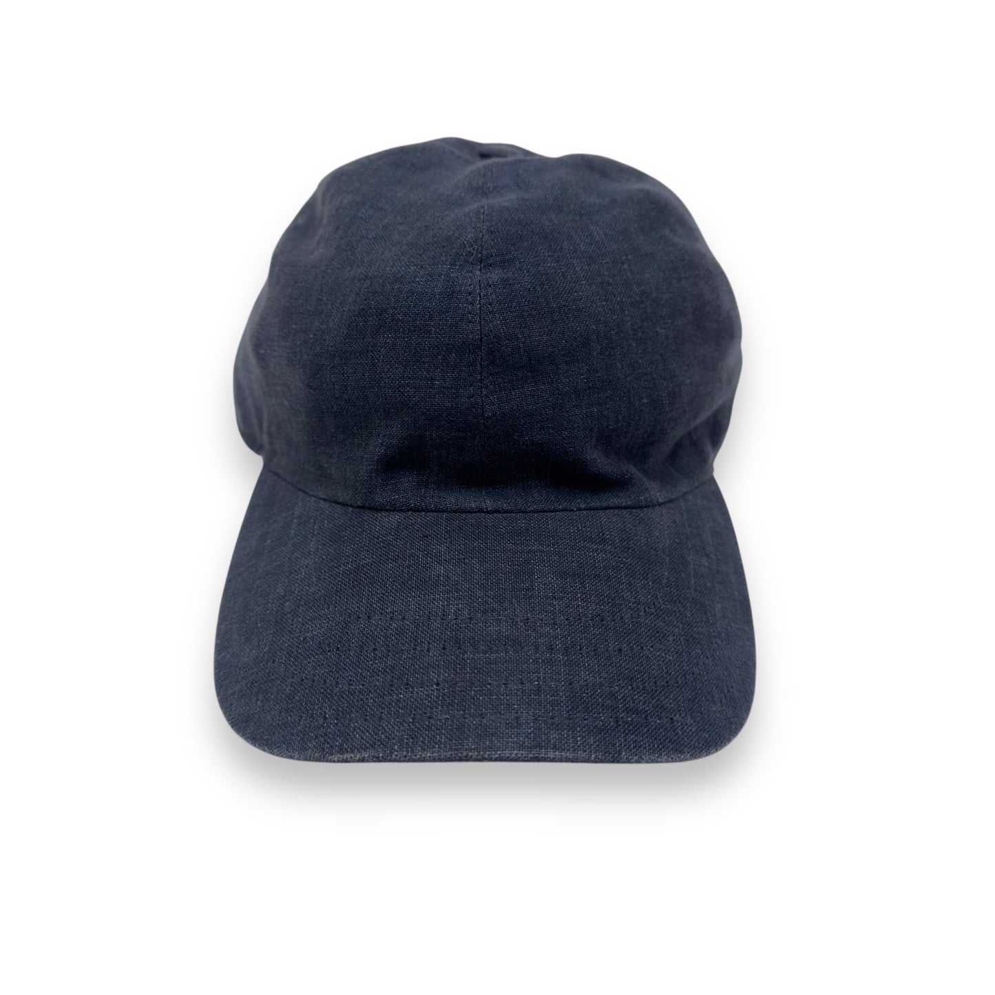 THOM SWEENEY LINEN CAP BLUE / BROWN L