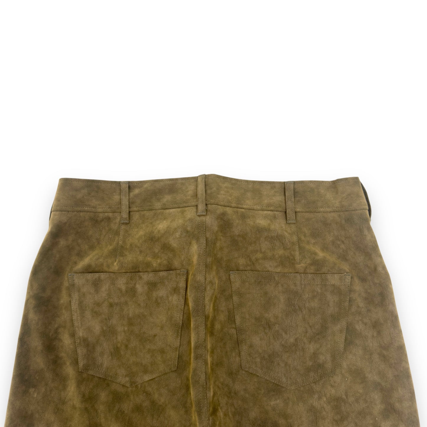 SÉFR OTIS BRUSHED MOSS TROUSERS KHAKI XL