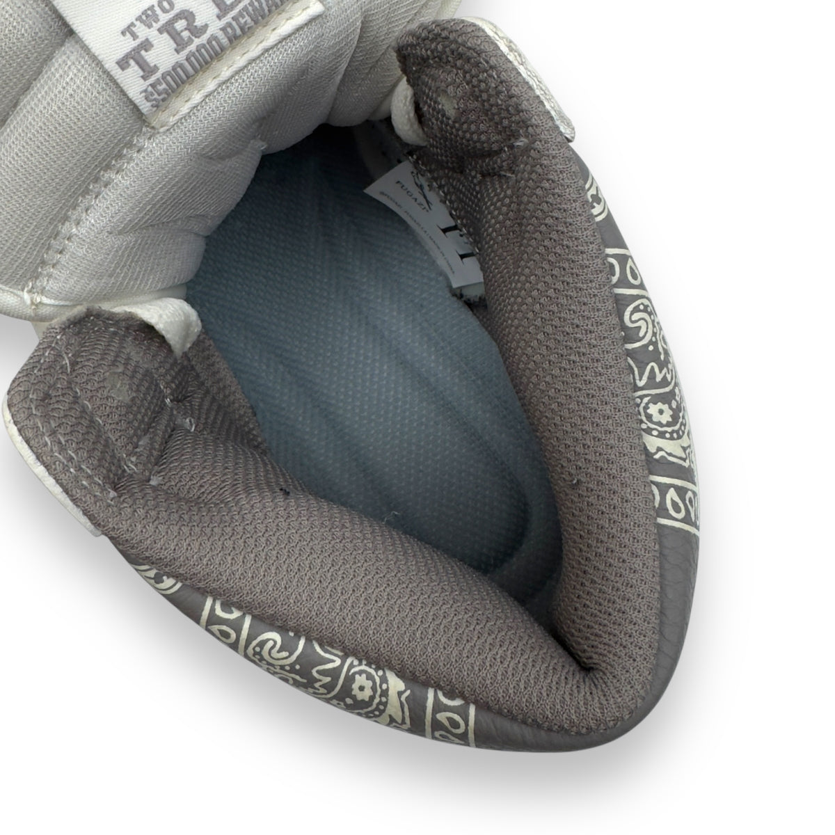 FUGAZI ONE IN THE CHAMBER SNEAKER WHITE UK11