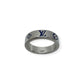 LOUIS VUITTON LV MOSAIC THIN RING SILVER / BLUE L