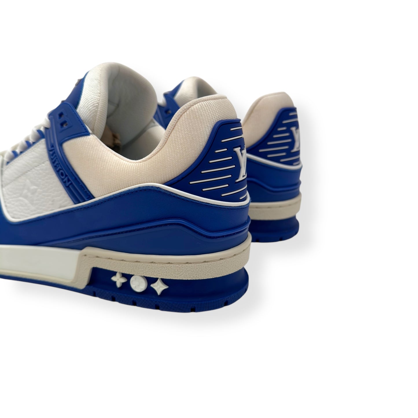 LOUIS VUITTON LV SNEAKER BLUE / WHITE UK8