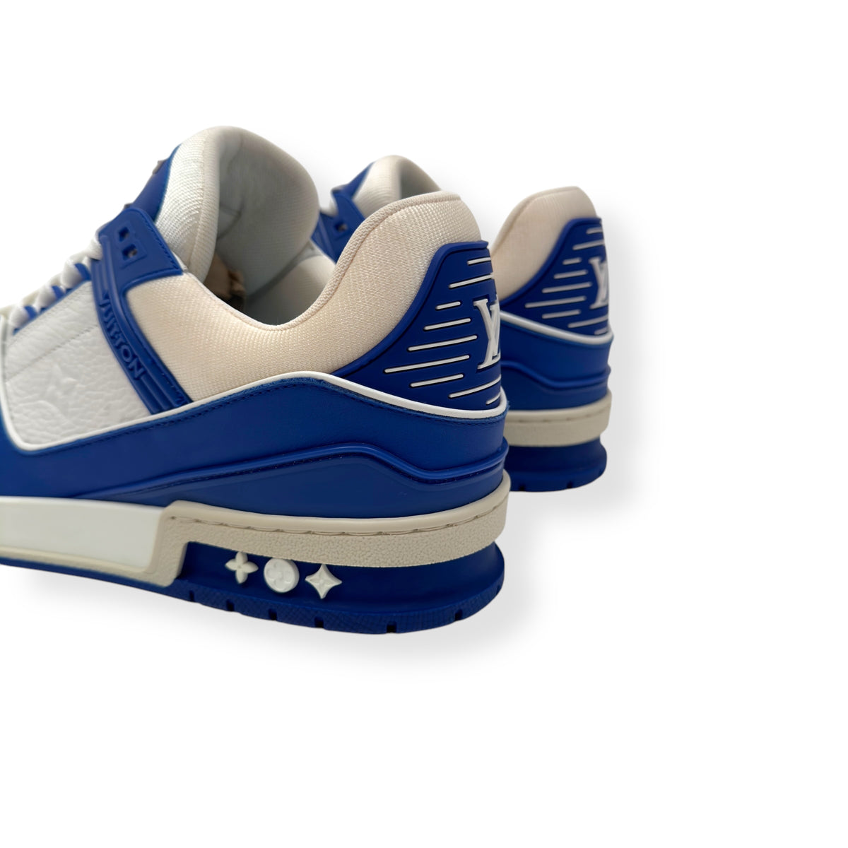 LOUIS VUITTON LV SNEAKER BLUE / WHITE UK8