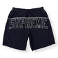 SUPREME ARC WATER SHORTS BLACK / WHITE L