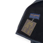 LOUIS VUITTON MONOGRAM SHEARLING JACKET BLUE / BLACK 52 / L