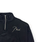RHUDE 1/4 ZIP SWEATER BLACK S