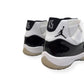 JORDAN 11 RETRO SNEAKER CONCORD BLACK / WHITE UK10