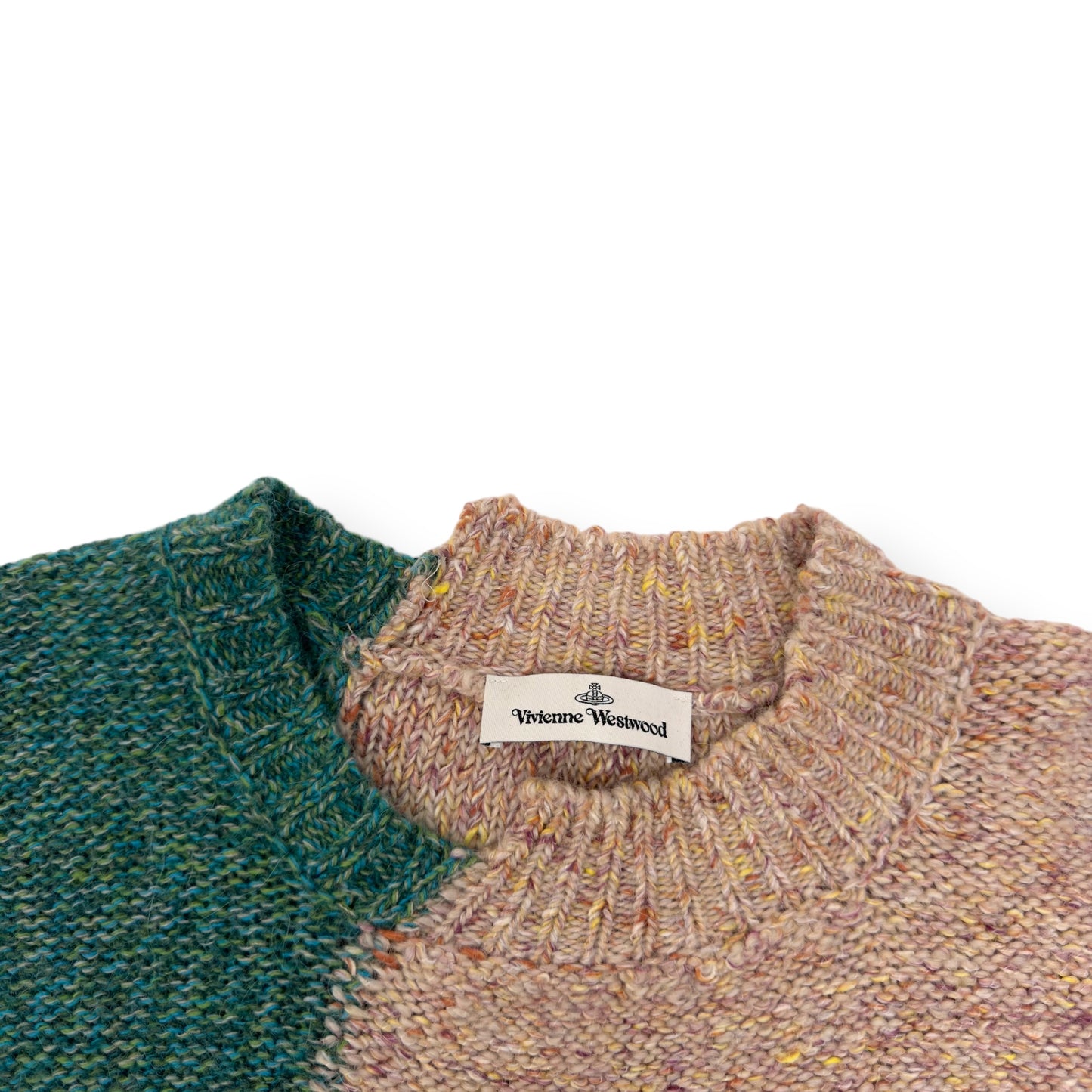 VIVIENNE WESTWOOD HALF & HALF VEST MULTICOLOURED M / L